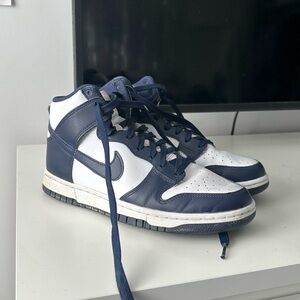 Navy Nike Dunk High
